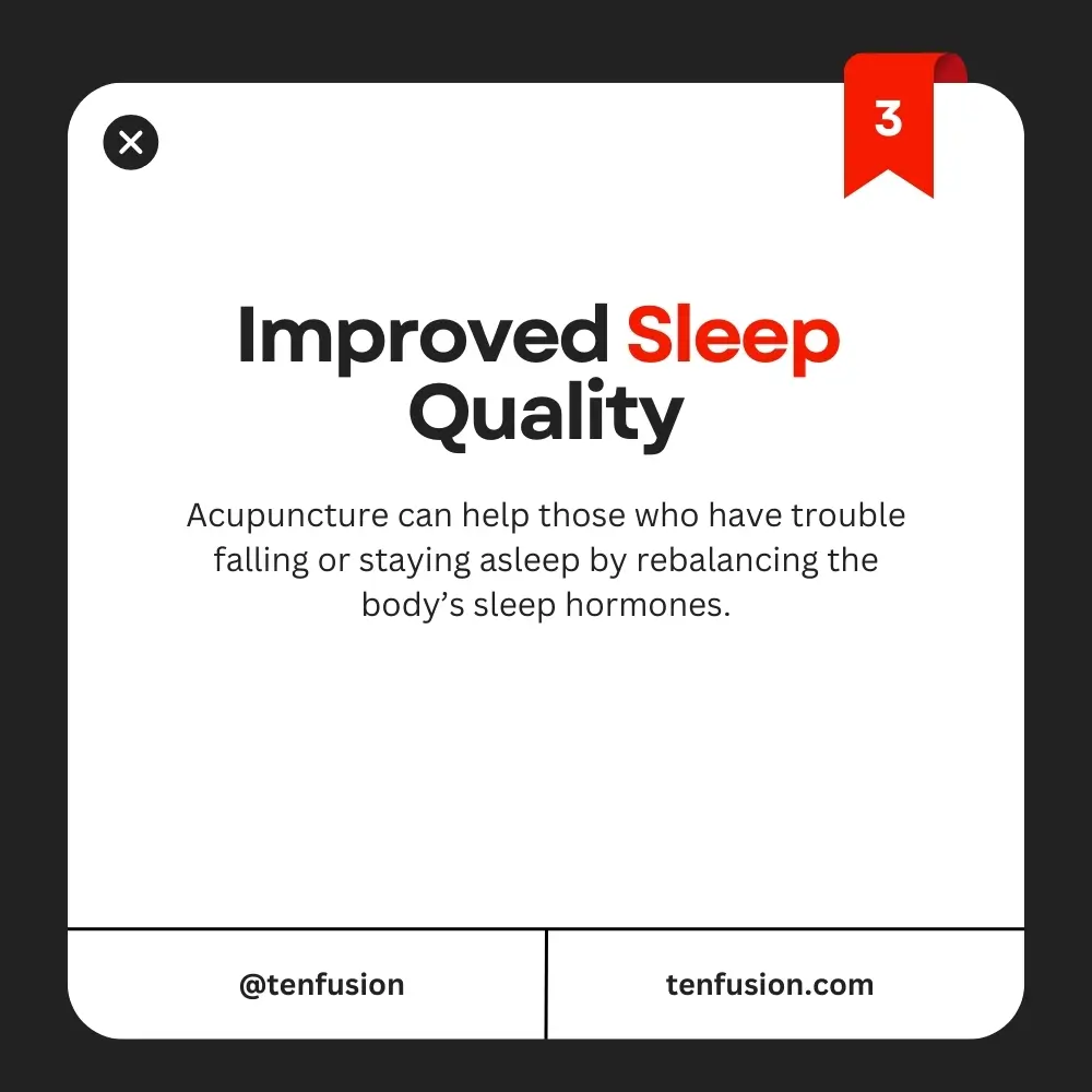 Improved Sleep Quality